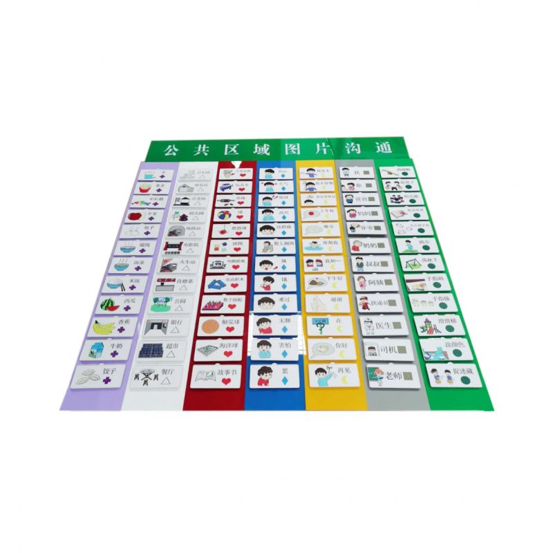 公共區(qū)域圖片溝通板-