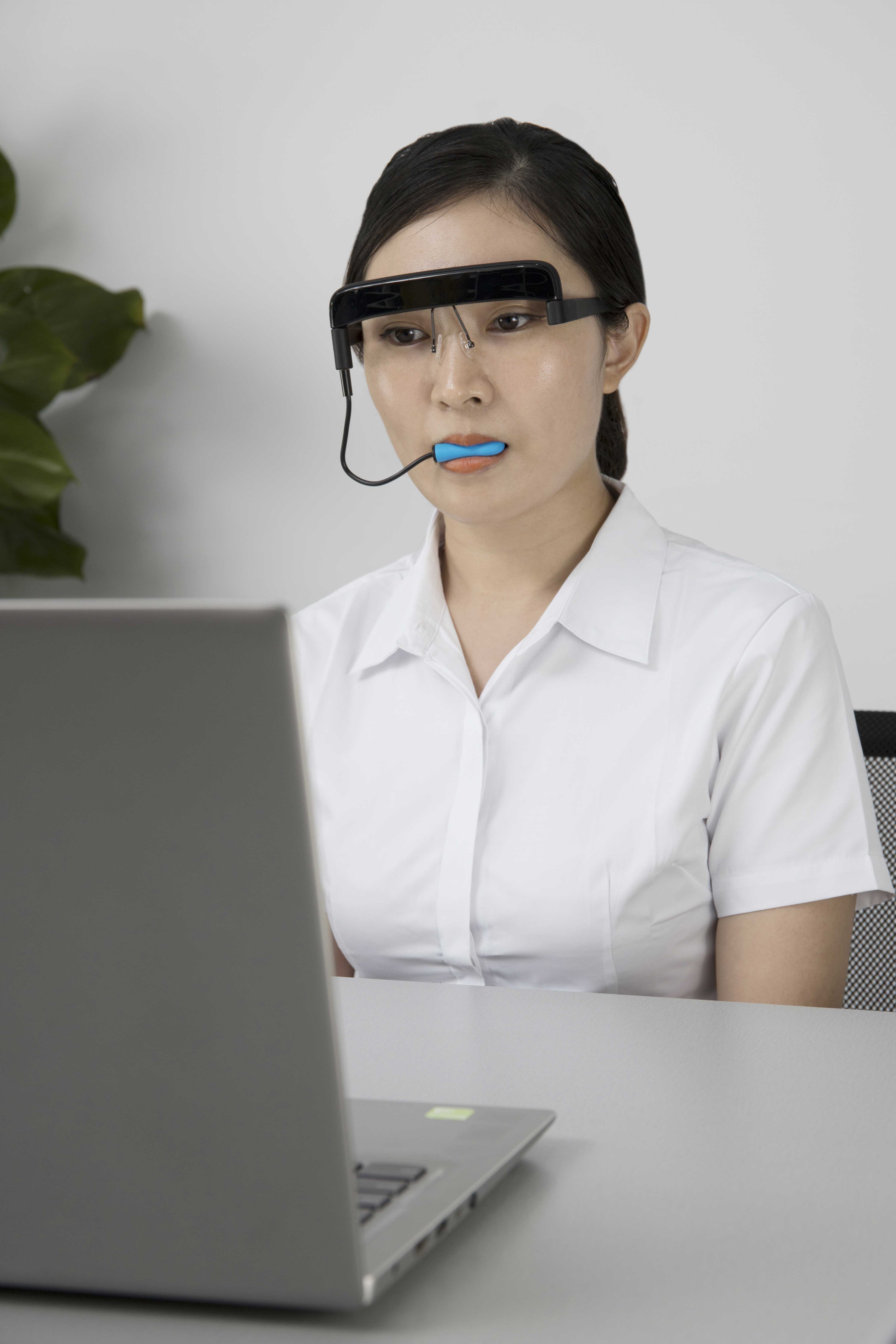 GlassOuse V1.4 Wireless Head-Mouse for Disabled People