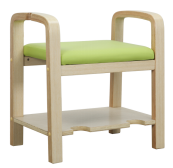Shoe changing stool