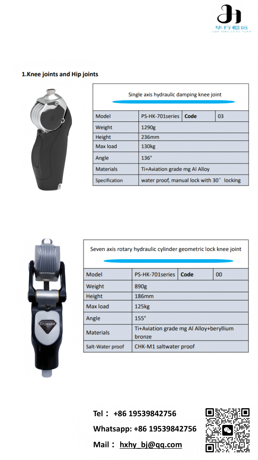 hydraulic knee